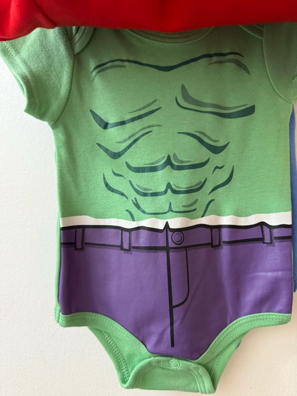 Marvel 3PC Onesie Bodysuit - Picture 2 of 3